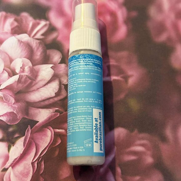 Brand New Pure Brazilian Miracle Leave-In Conditioner with Keratin Size 1 oz - Picture 3 of 3